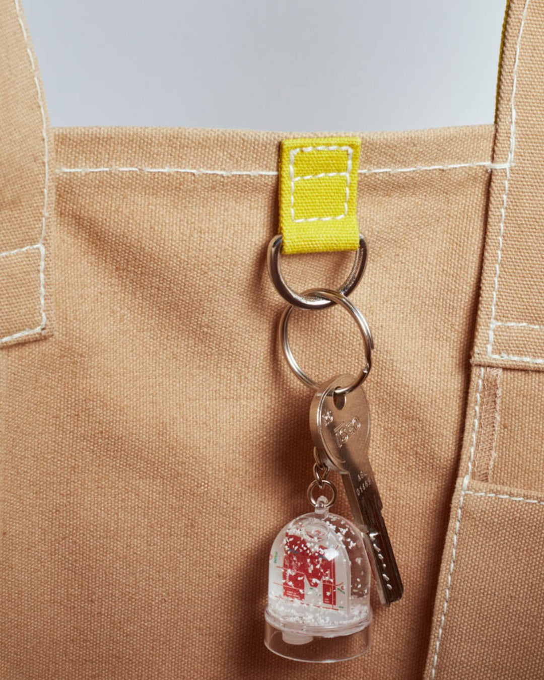 Merci - Candide shopping bag in canvas - Yellow