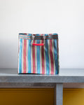 Puebco - Square basket - Red & Blue