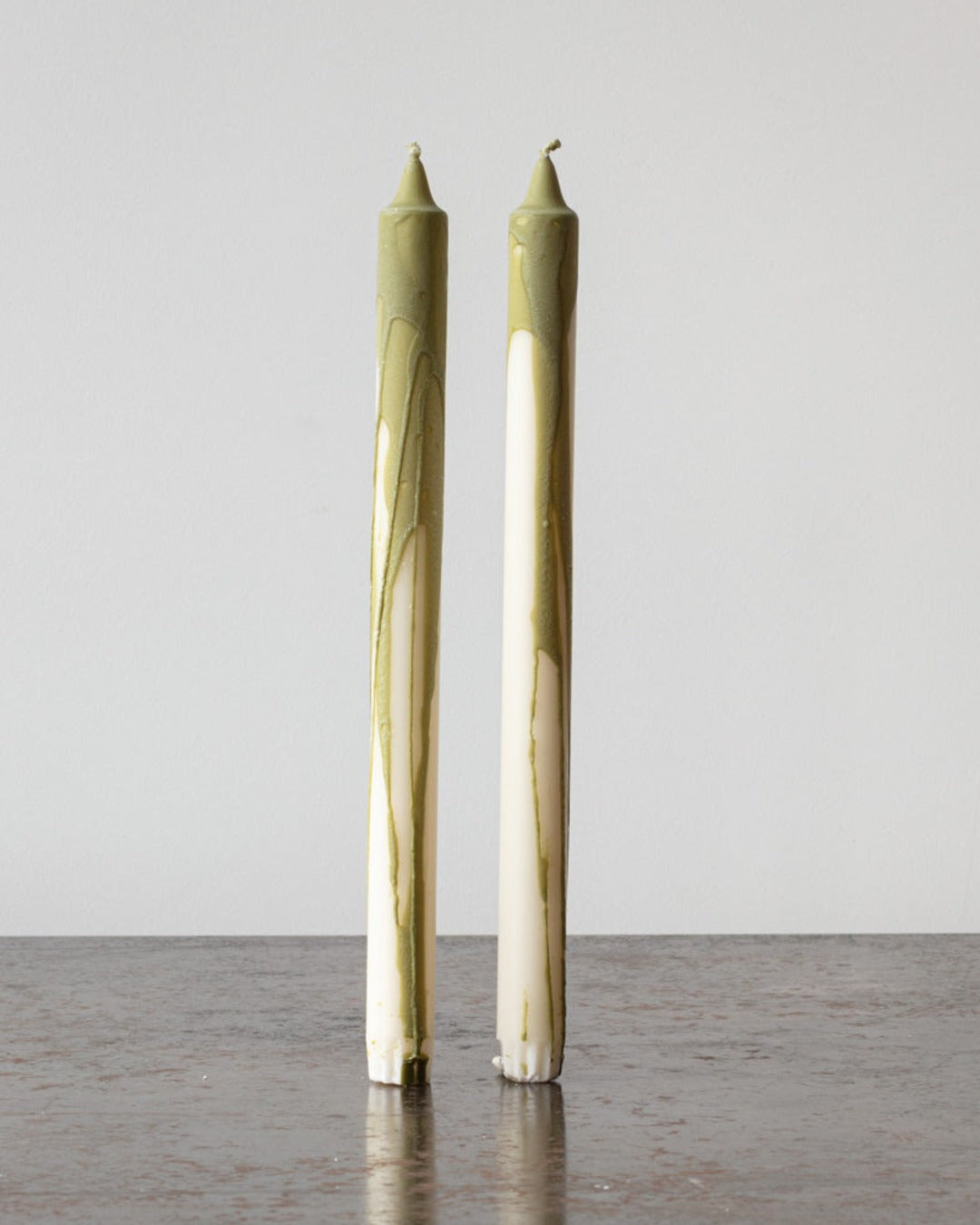 Ferm Living - Duo candle - Olive
