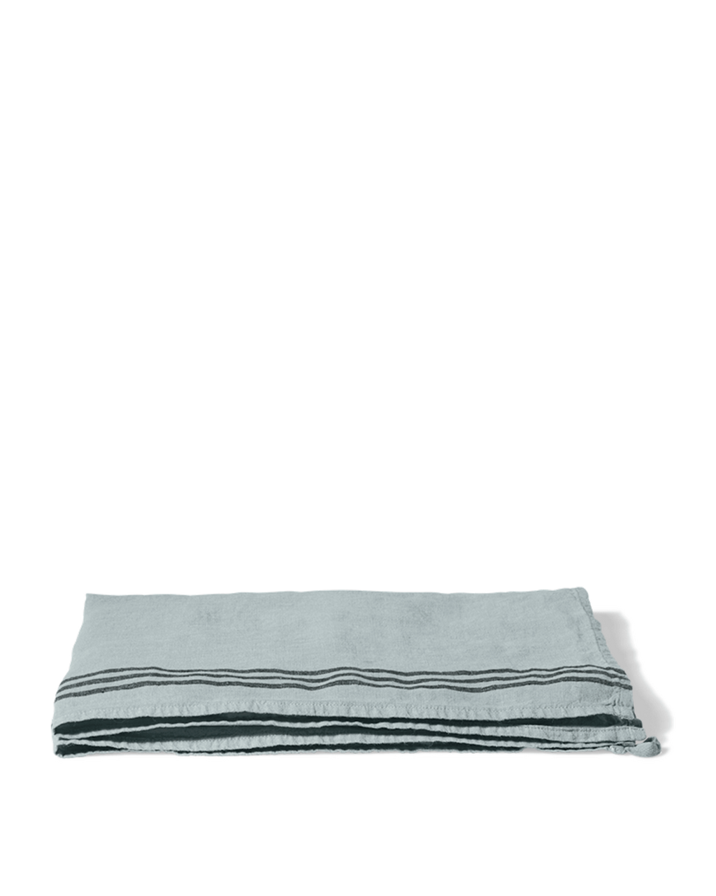 Merci - Washed linen tea towel - Vesuvius Grey