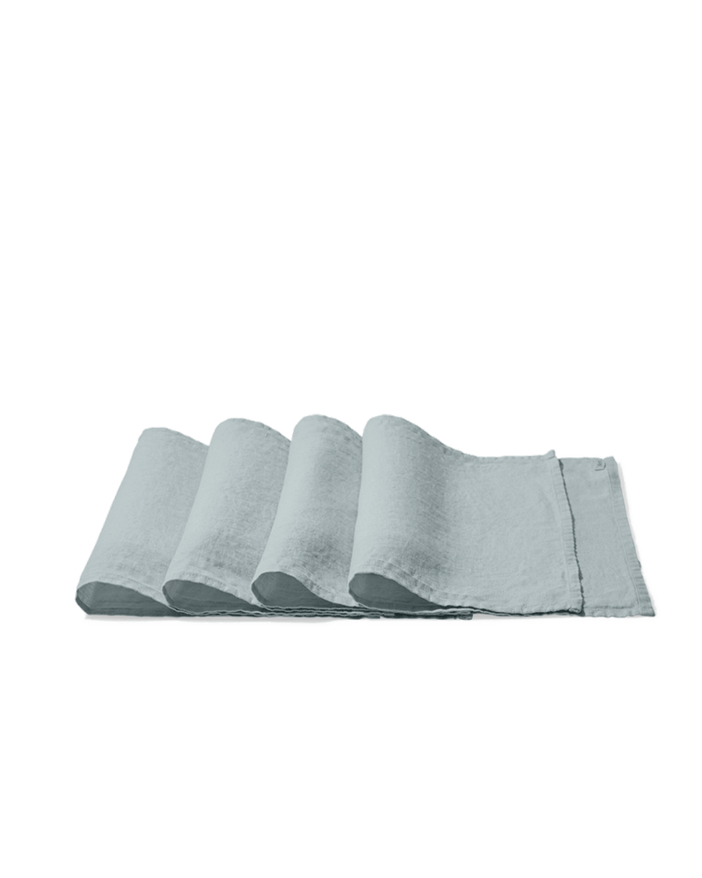 Merci - Set De Table En Lin Lavé - Gris Vésuve