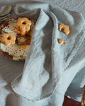 Merci - Washed linen napkin - Vesuvius Grey