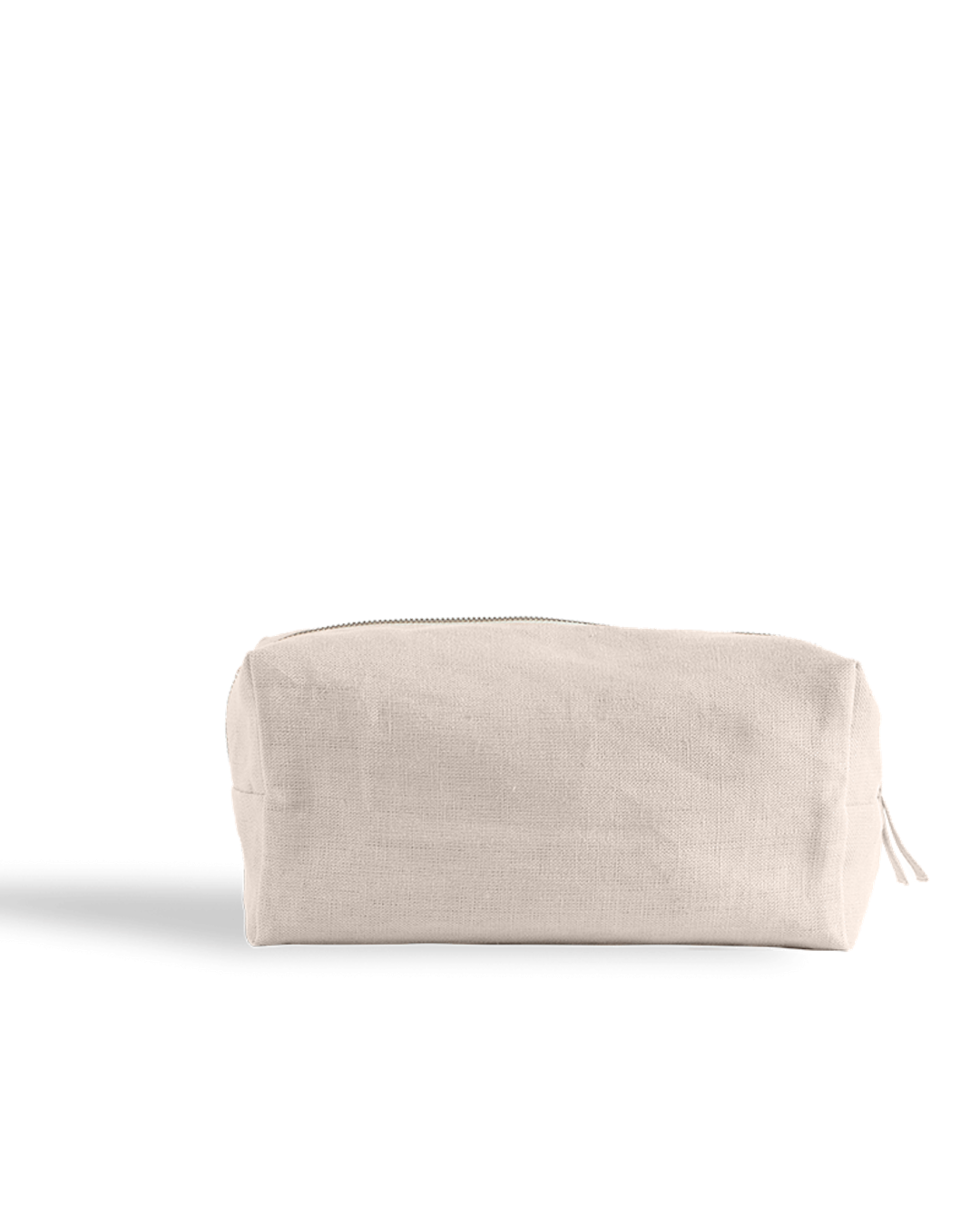 Merci - Washed linen toiletry bag - Stone