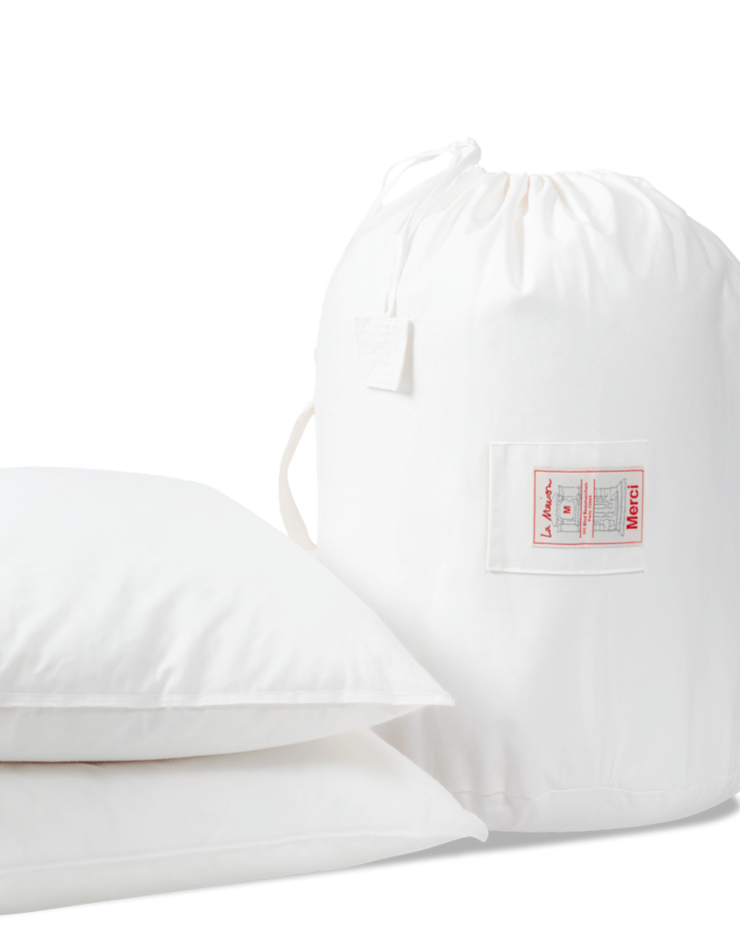Merci - Natural Down and Feather Duvet - White