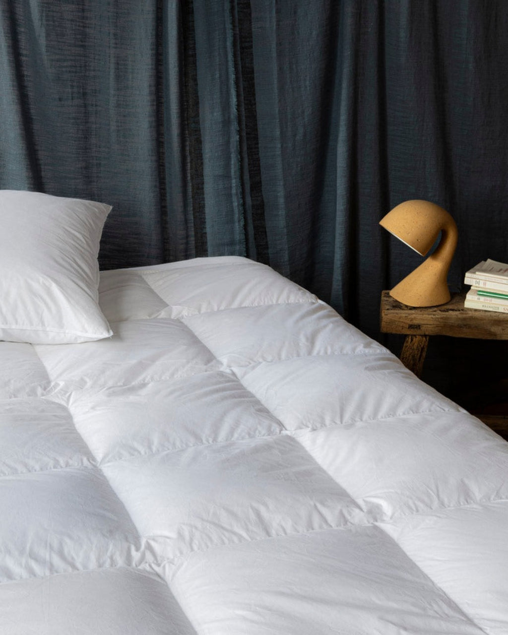 Merci - Natural Down and Feather Duvet - White