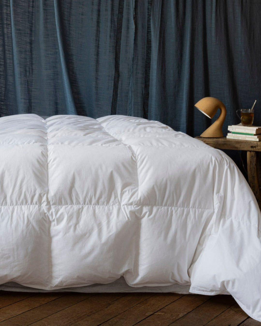 Merci - Natural Down and Feather Duvet - White