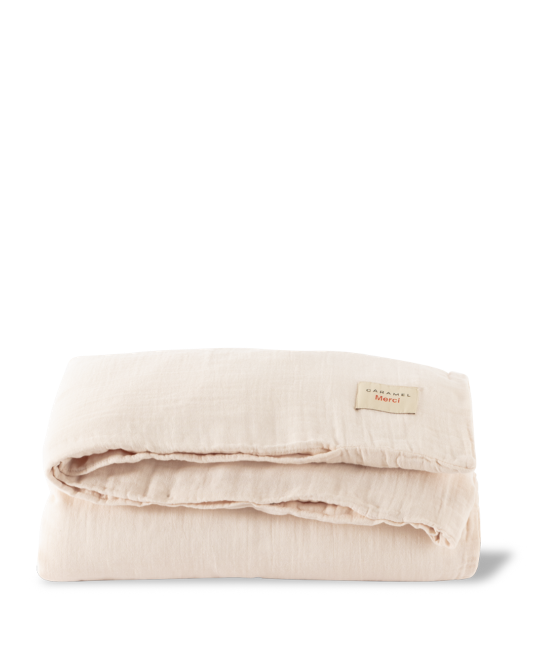 Merci x Caramel - Housse De Couette En Gaze De Coton - Rose De Bagatelle