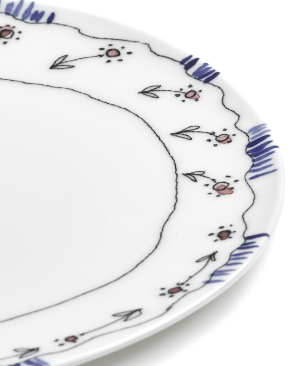 Serax x Marni - Anemone Milk plate