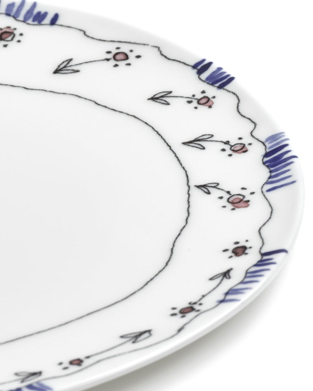 Serax x Marni - Anemone Milk plate
