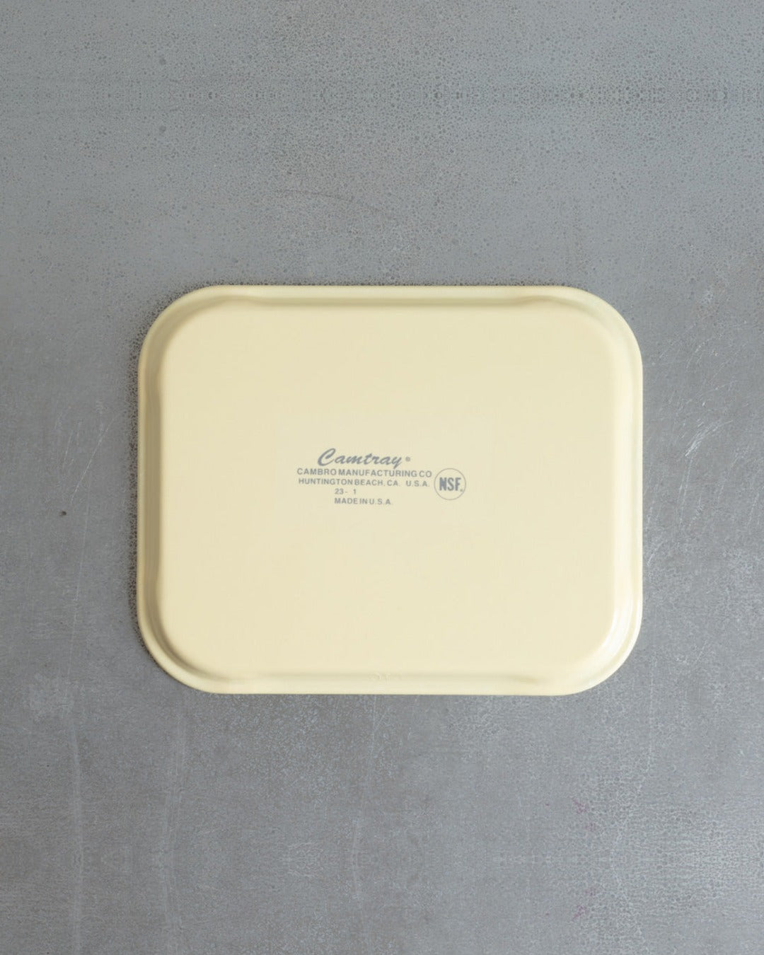 Cambro - Plateau En Fibre De Verre - Citron Meringué