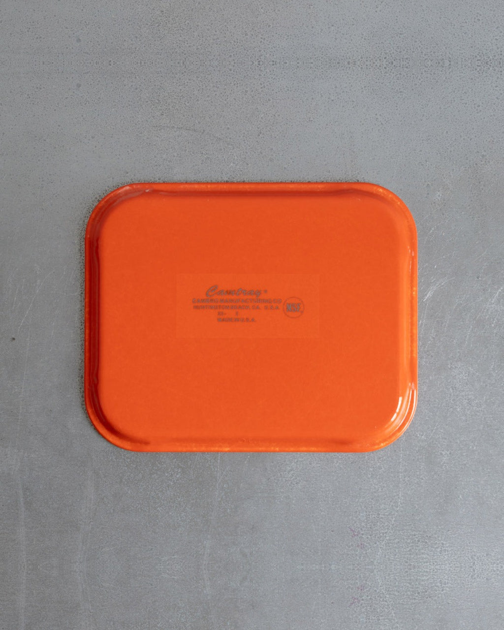 Cambro - Plateau En Fibre De Verre - Orange Citrus