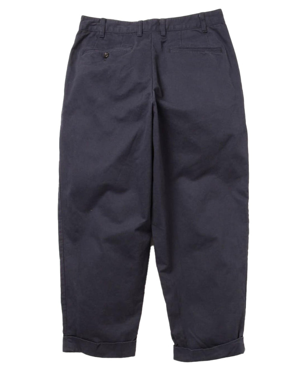 Beams Plus - Beams - 2 Pleats Twil Pants - Blue