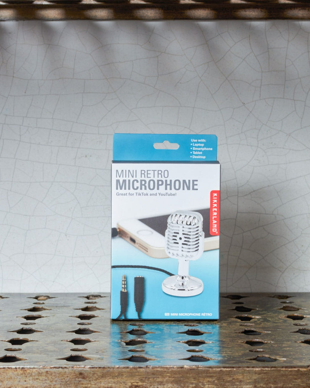 Kikkerland - Retro Mini Microphone
