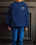 Merci - College Sweatshirt Kids Non - Blue