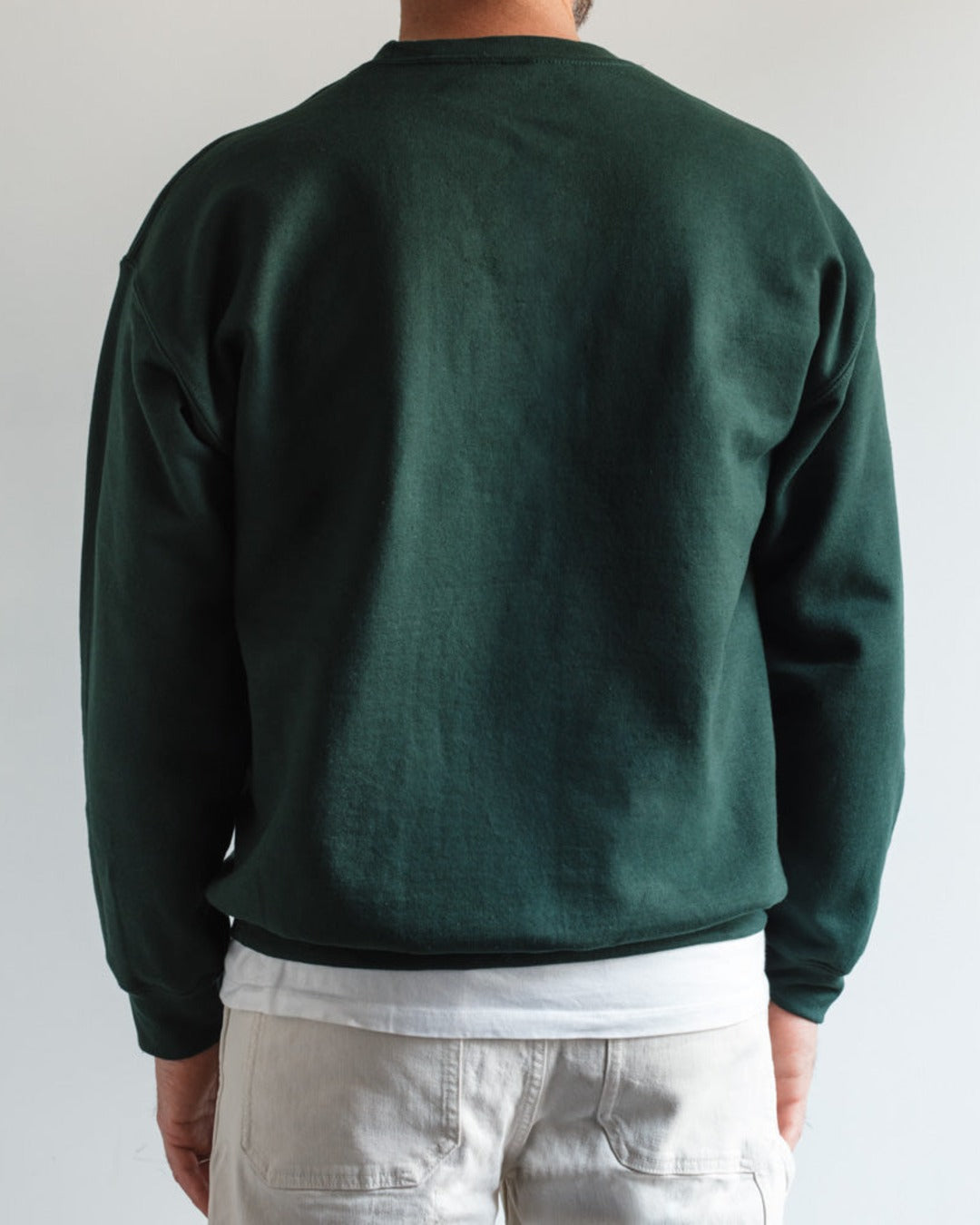 Merci - Sweat College Non Merci - Vert