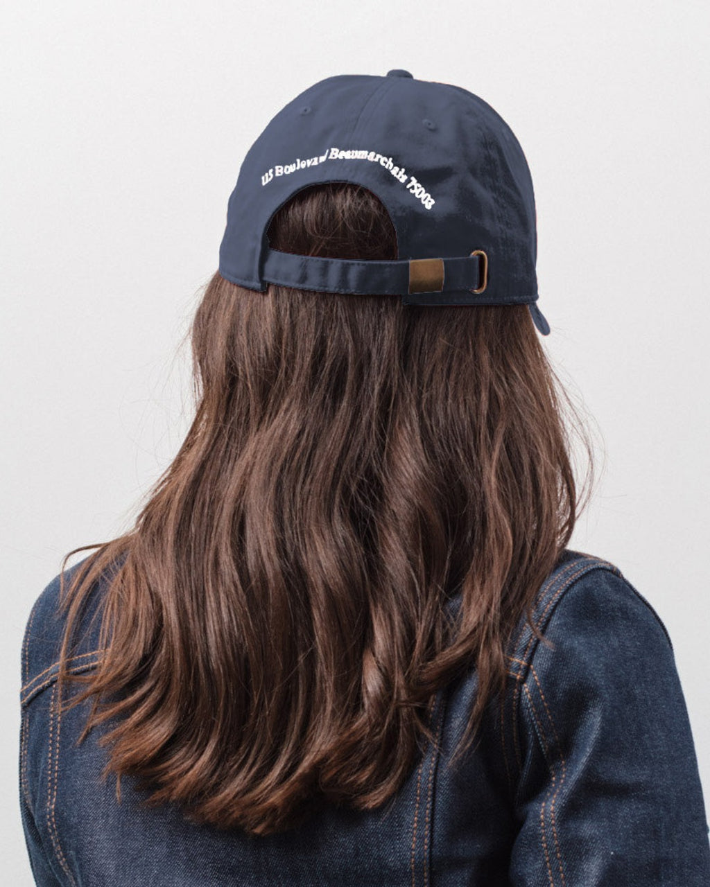 Merci - Casquette Gothique Non Merci - Bleu