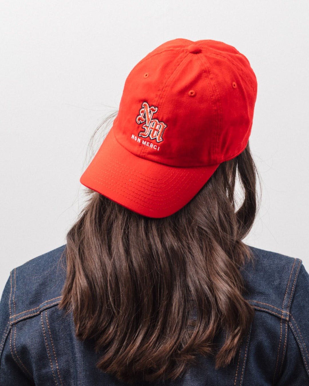 Merci - Casquette Gothique Non Merci - Rouge