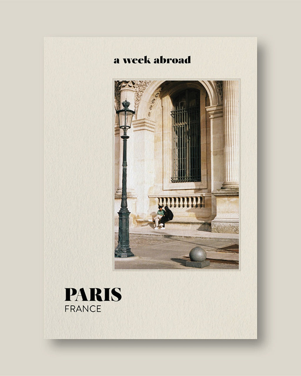 A Week Abroad - Book