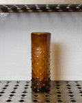 Salaheddin - Bubble vase in blown glass - Amber