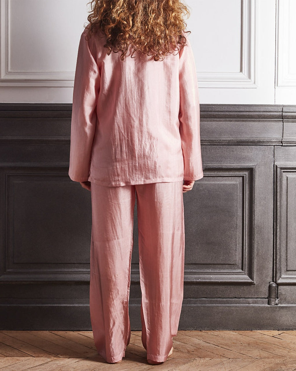Merci - Silk Pyjama - Pink
