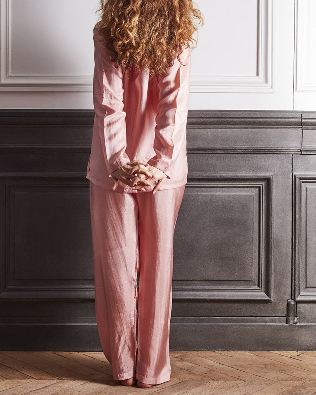 Merci - Silk Pyjama - Pink