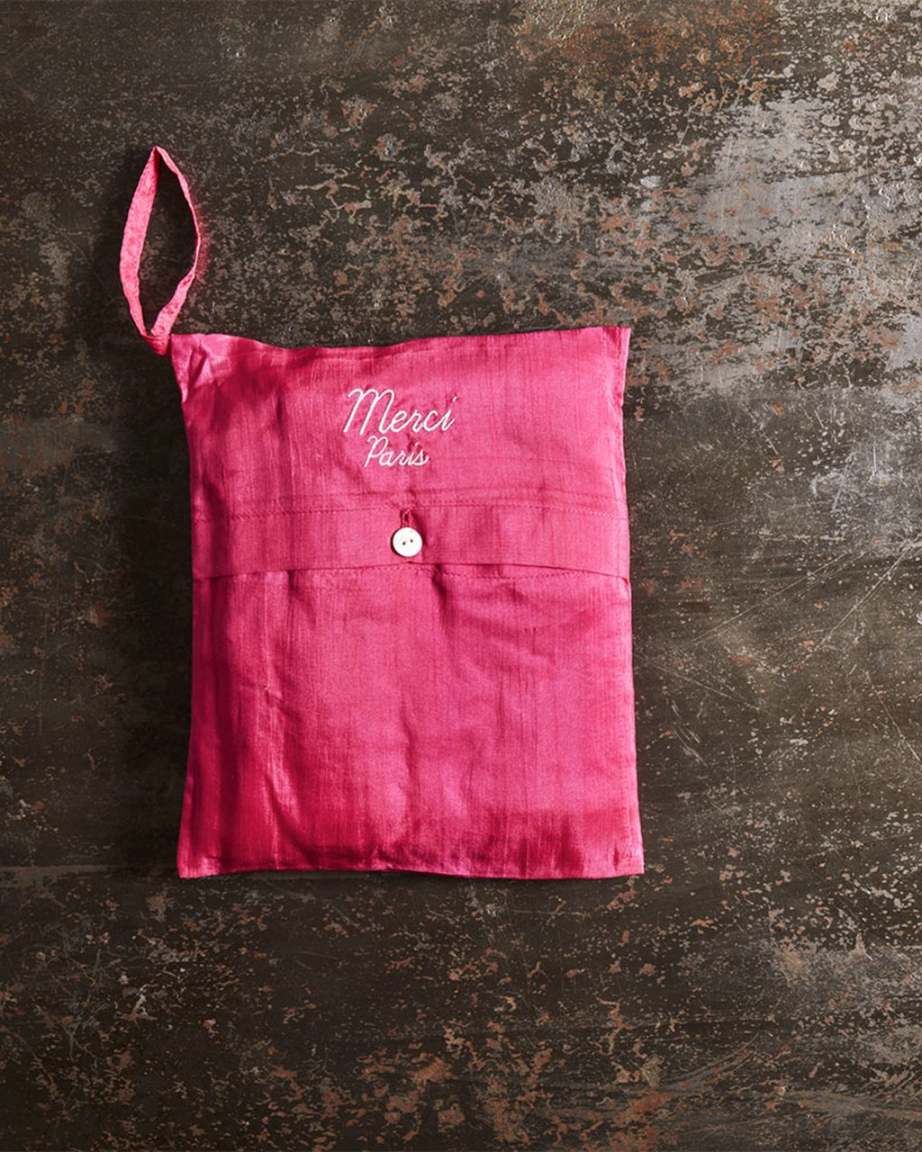 Merci - Pyjama en Soie - Fuschia