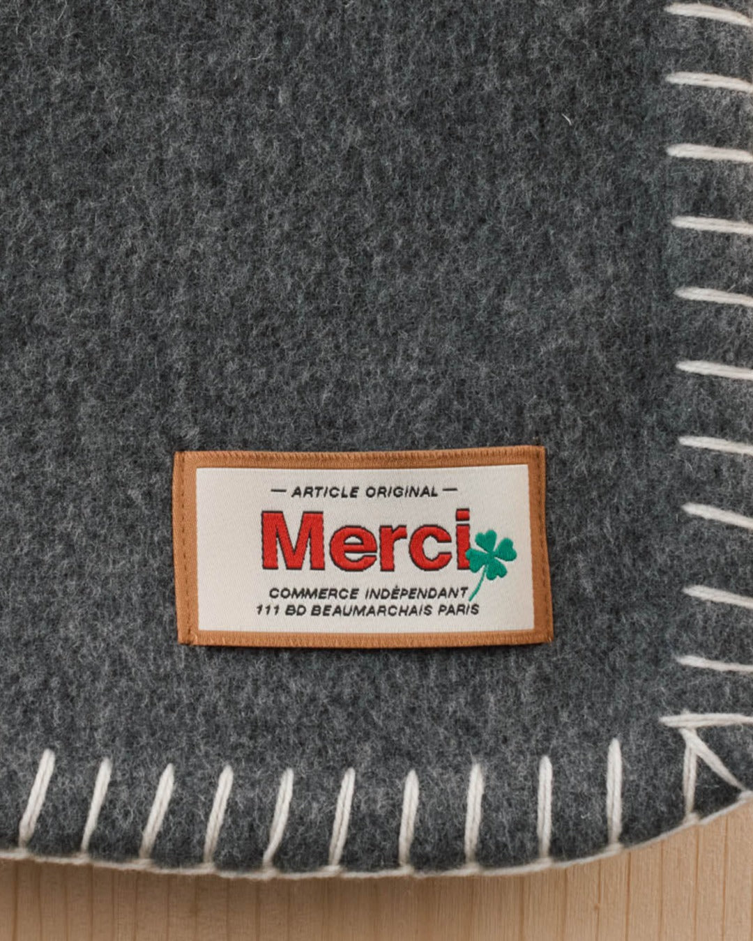 Merci - blanket - Grey
