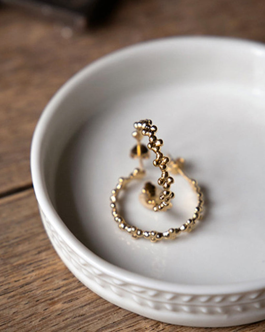 Alix D Reynis - Boucles D'Oreilles Lucky - Doré