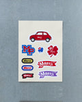 Merci - Flags Stickers