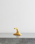 Merigous - Porcelain coat hook - Yellow