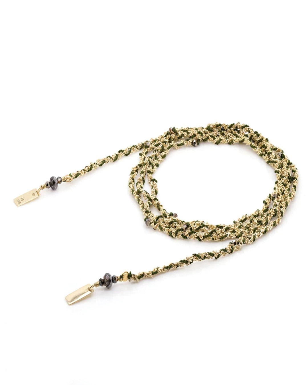Marie Laure Chamorel - Collier N°182 - Gold Kaki