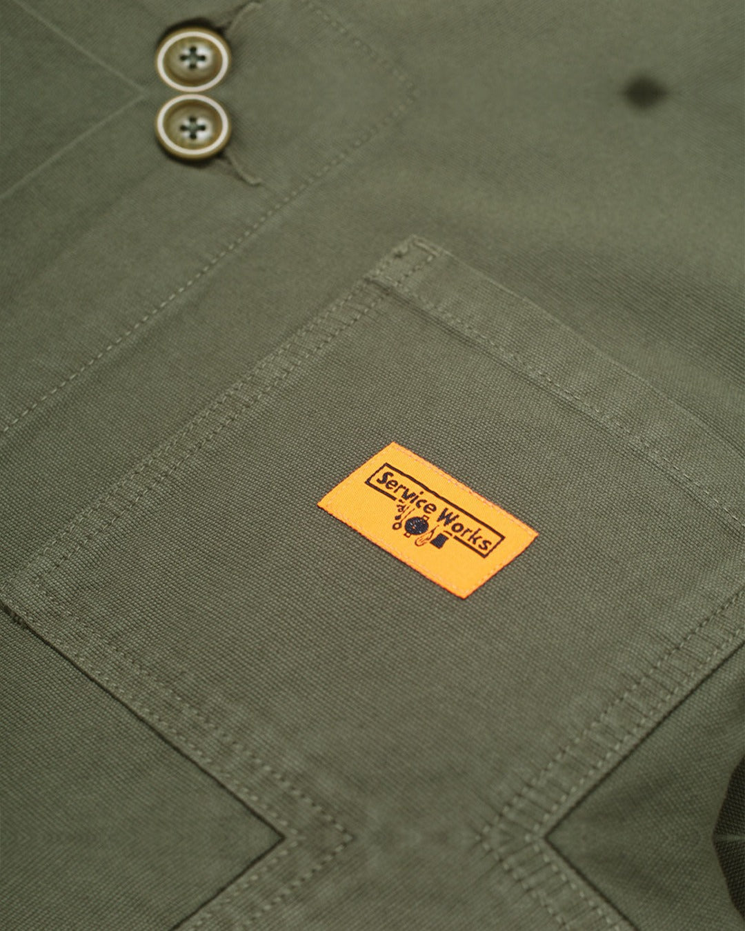 Service Works - Veste De Travail - Vert Olive