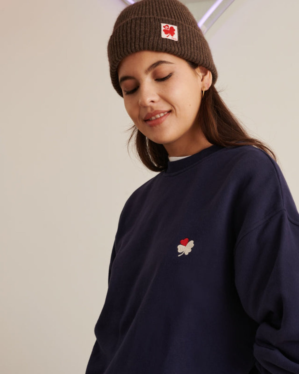 Merci - Crewneck Charles - Bleu