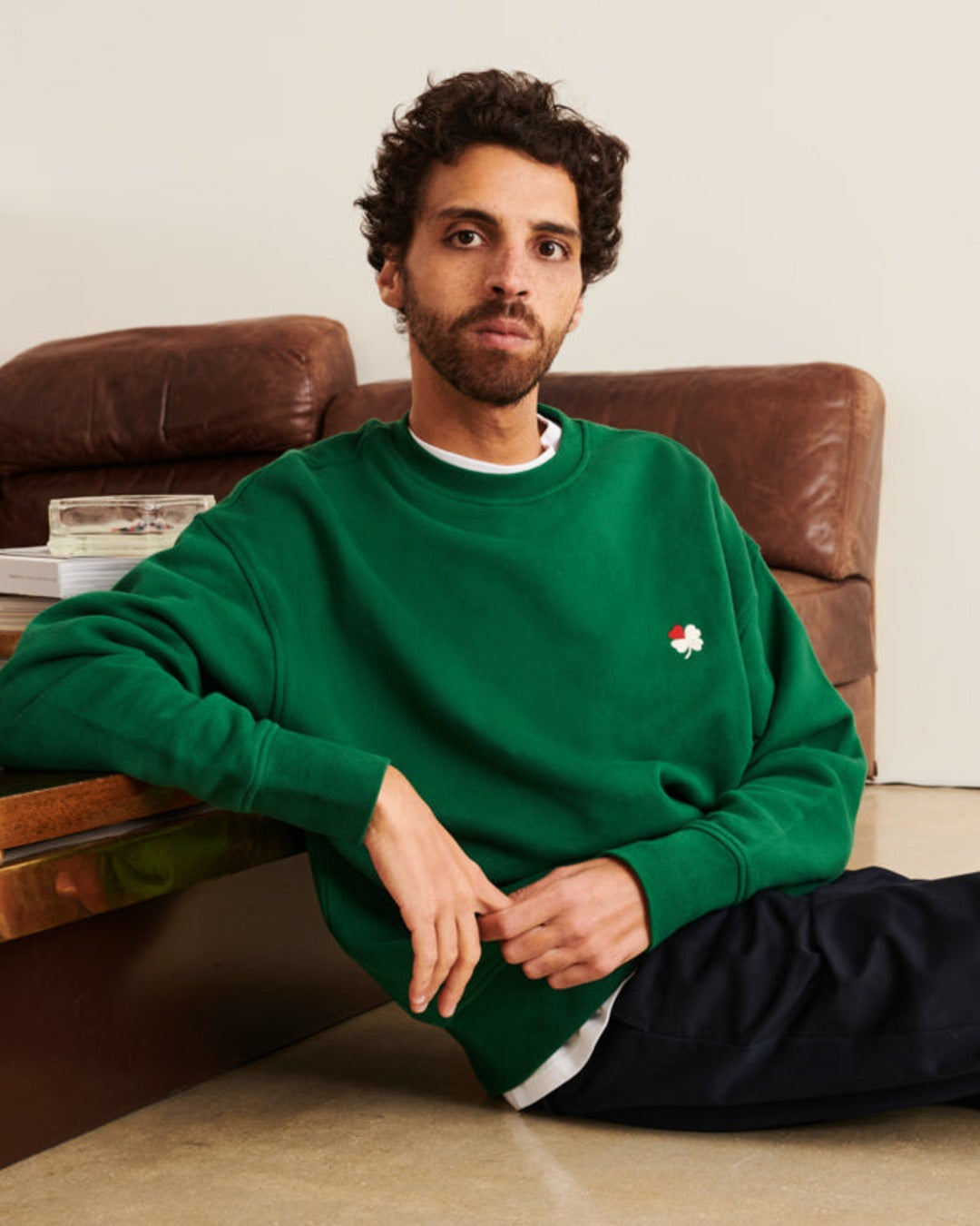 Merci - Crewneck Charles - Green