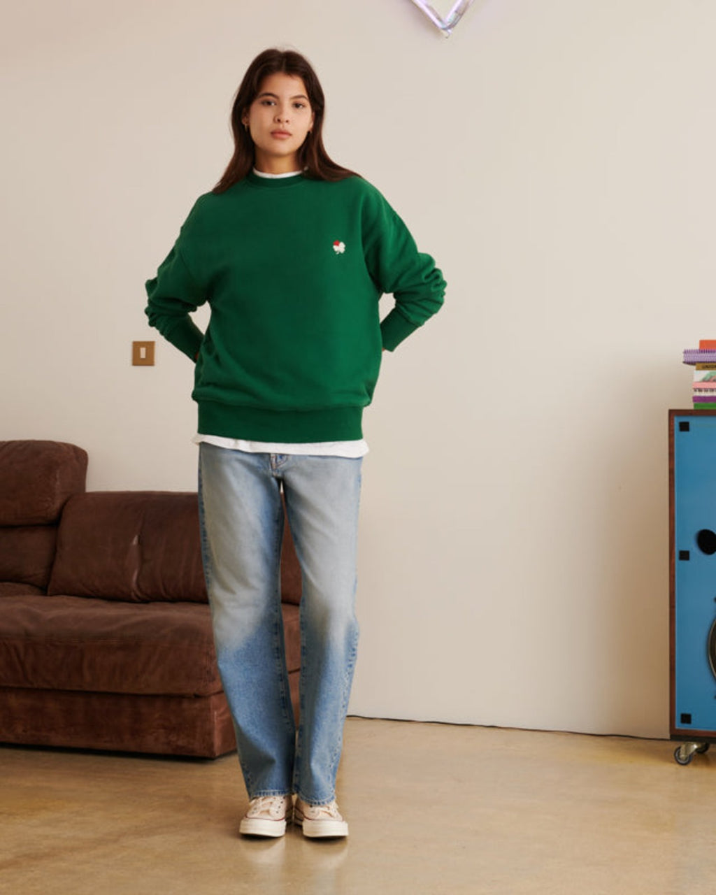 Merci - Crewneck Charles - Green