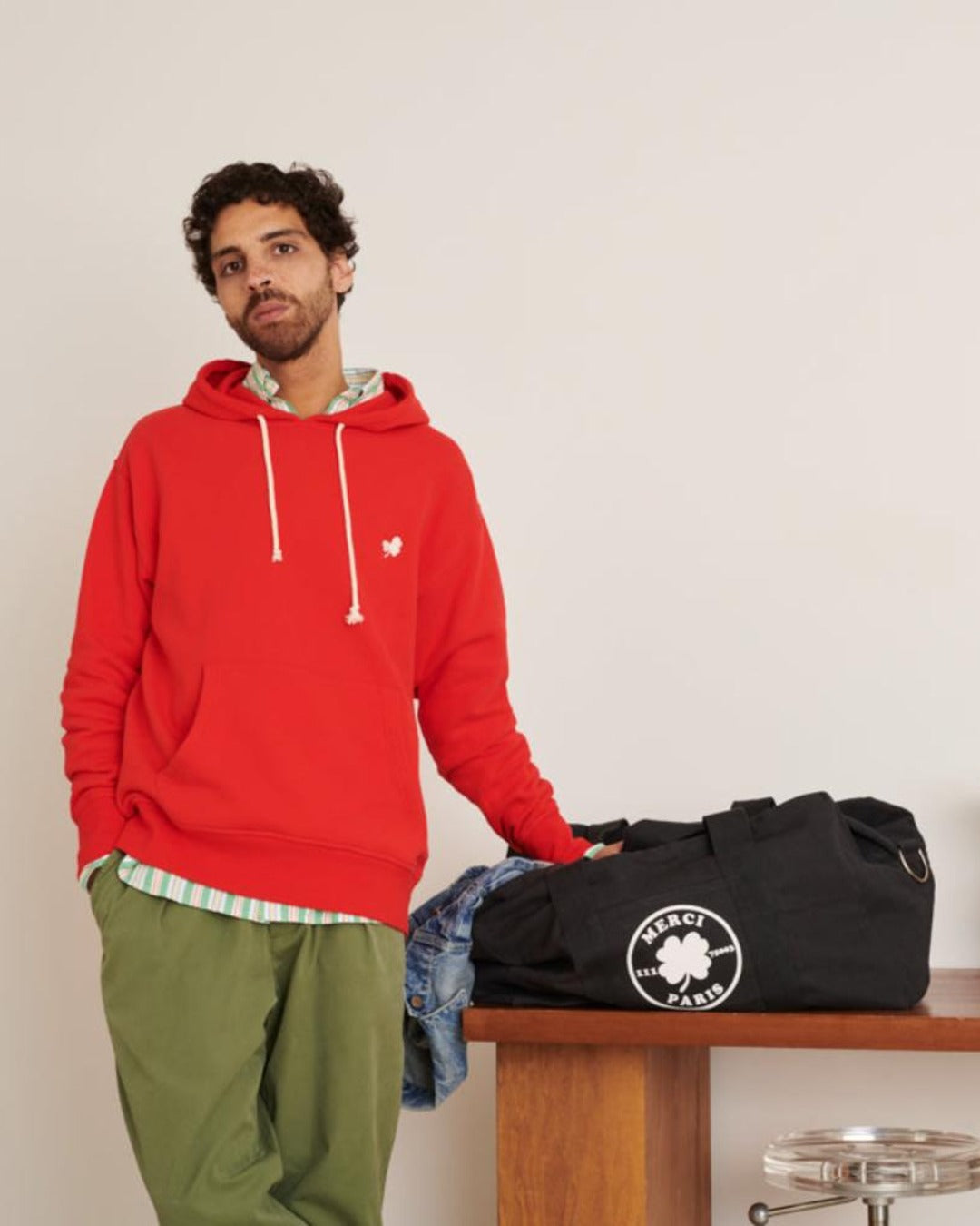 Merci - Sweatshirt Robin - Red