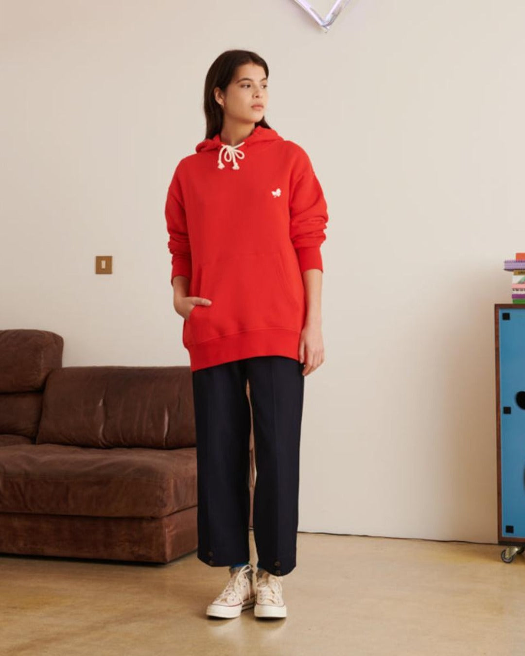 Merci - Sweatshirt Robin - Red
