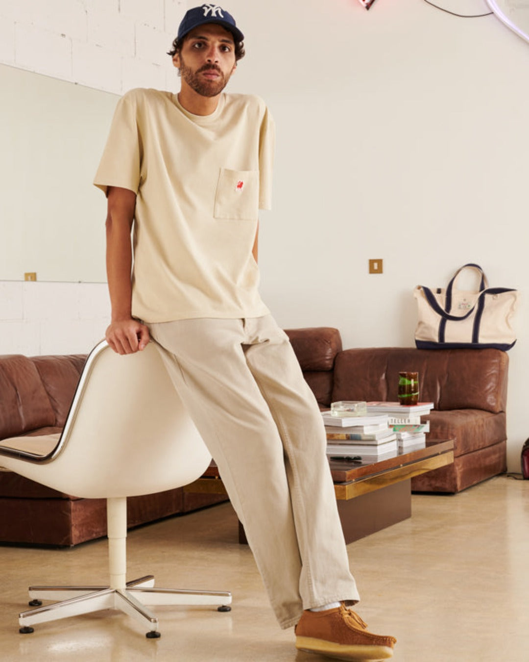 Merci - T-Shirt Vadim - Beige