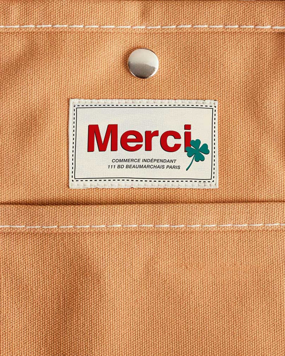 Merci - Candide shopping bag in canvas - Brown