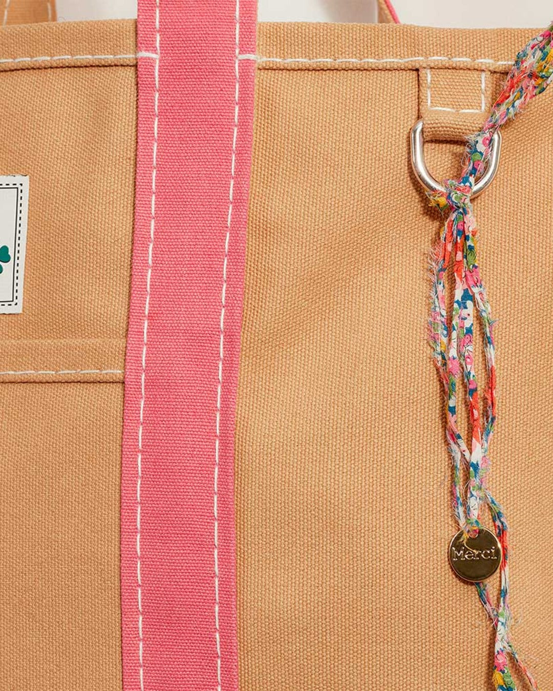Merci - Cabas Candide En Canvas - Rose
