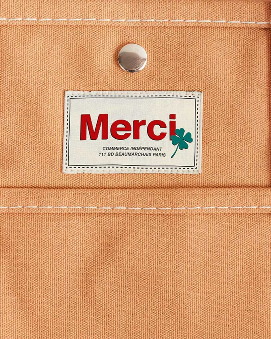 Merci - Cabas Candide En Canvas - Rose