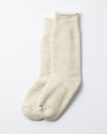 Rototo - Double face Socks - Ecru