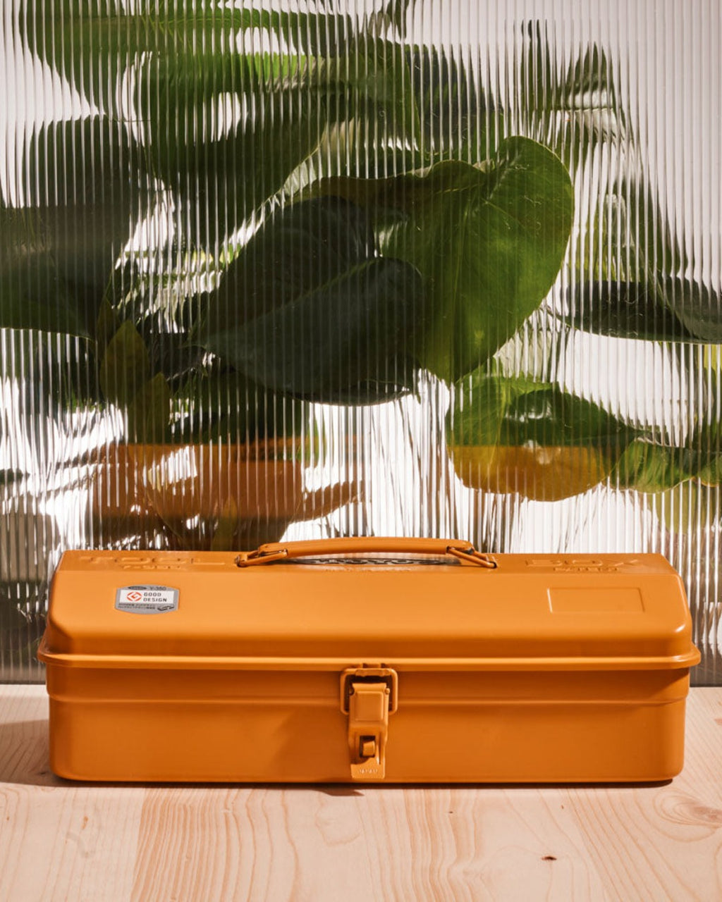Toyo Steel - Large toolbox - Mustard