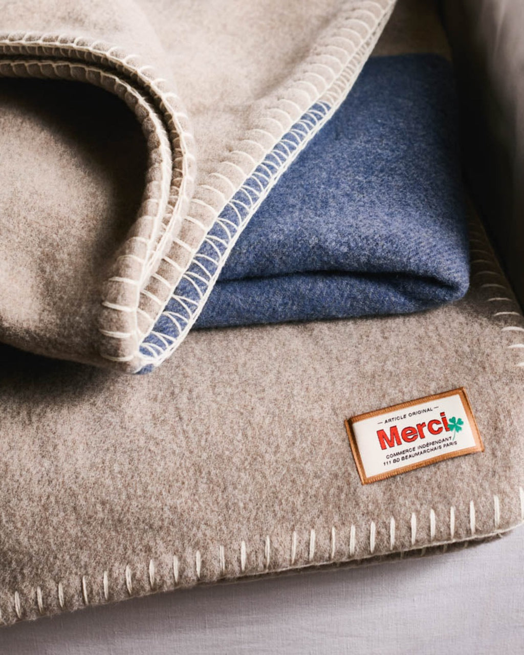 Merci - cushion - Beige