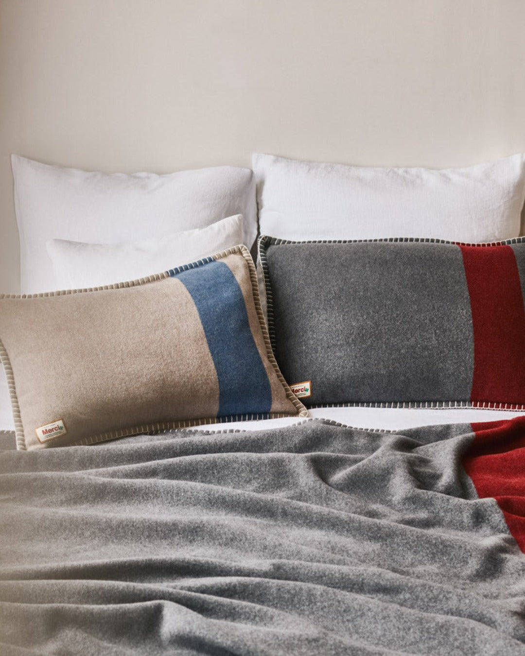 Merci - cushion - Beige