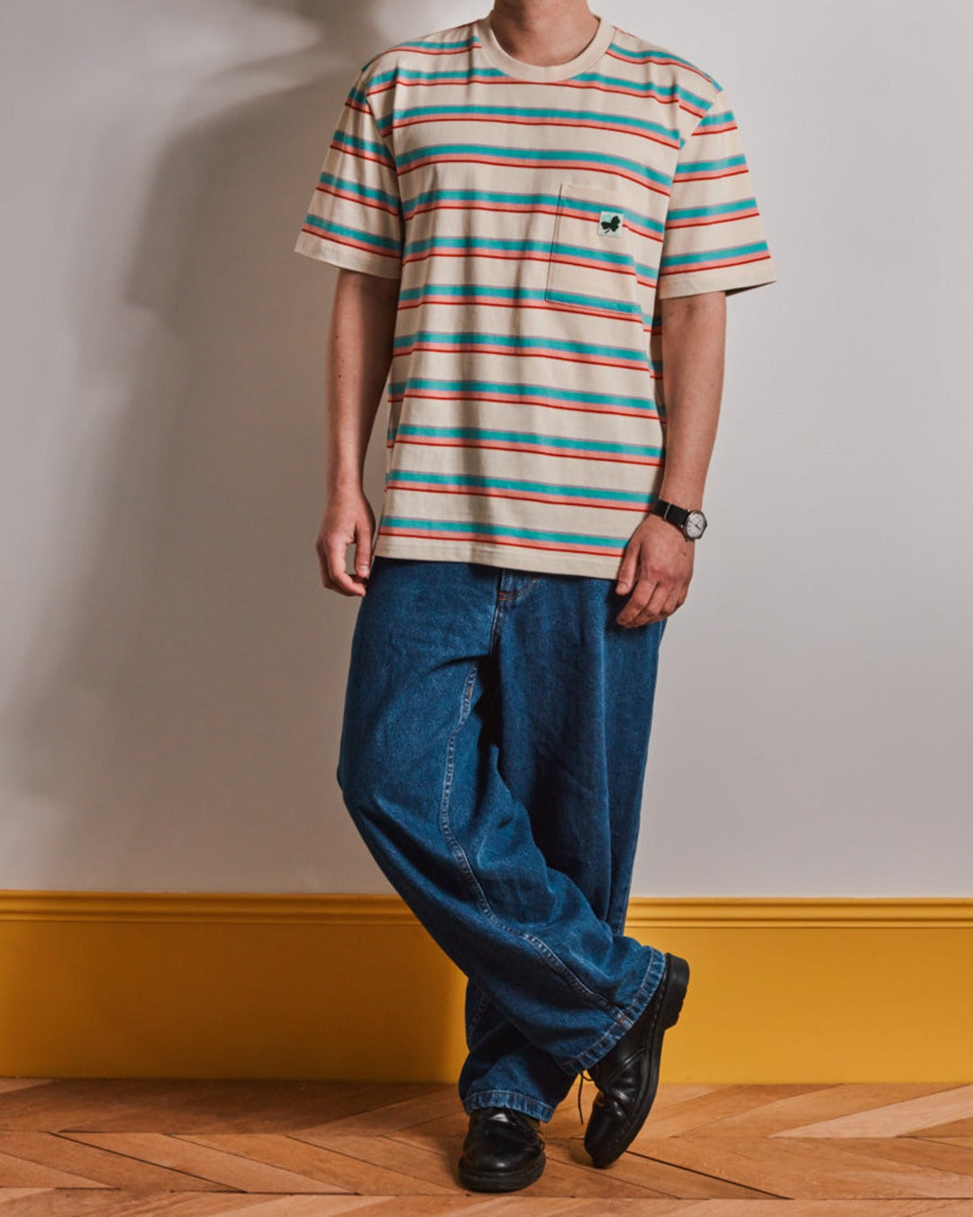 Merci - Vadim Stripes T-Shirt - Pink