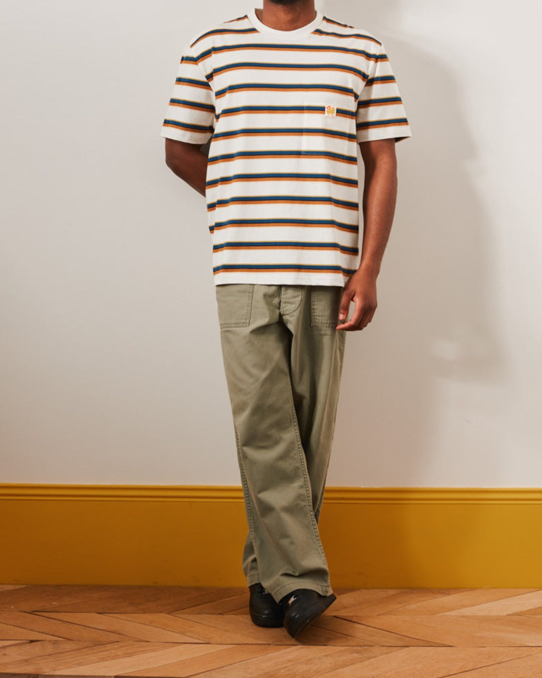 Merci - Vadim Stripes T-Shirt - Cream