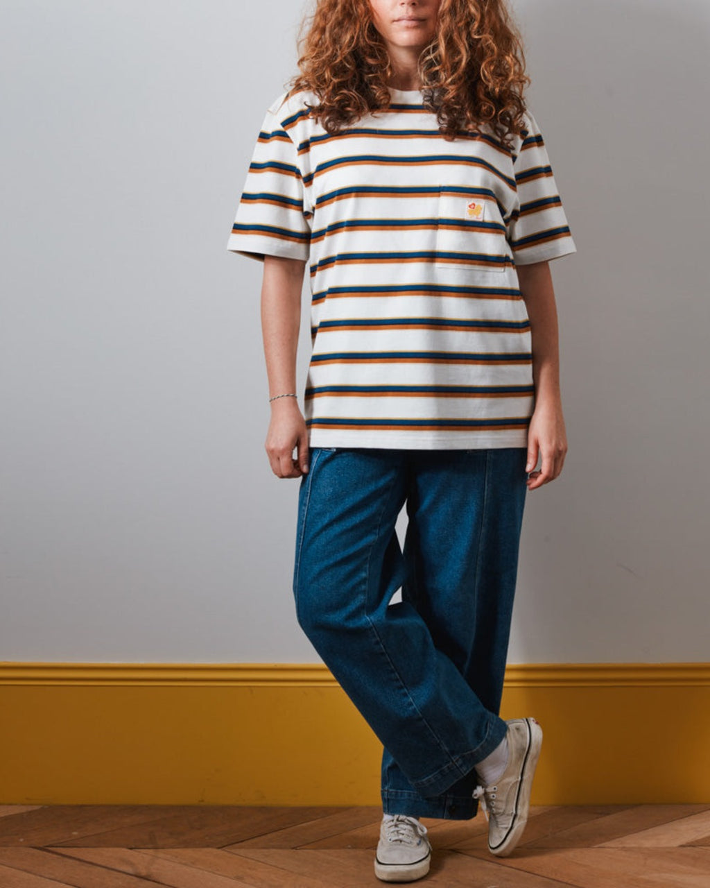 Merci - Vadim Stripes T-Shirt - Cream