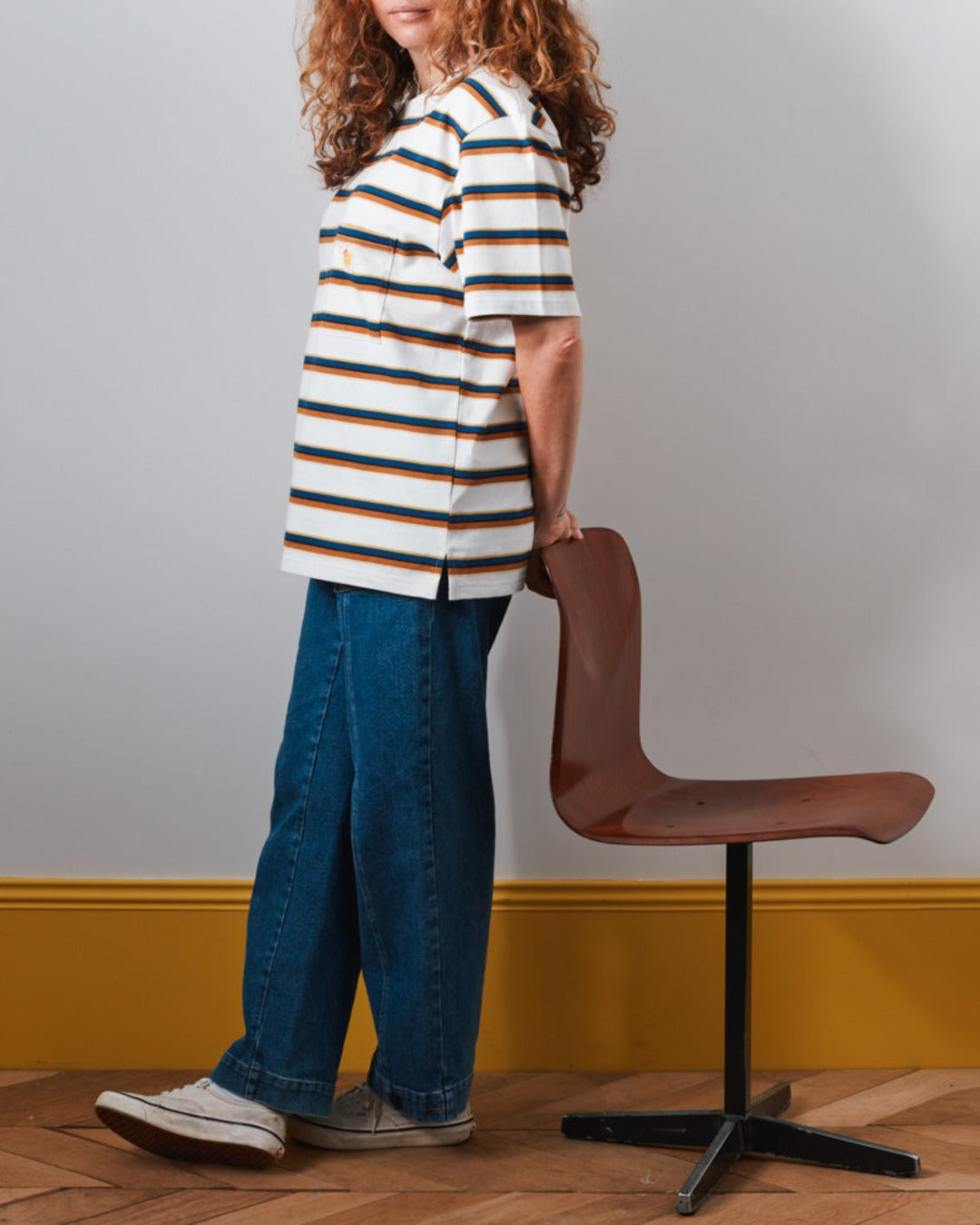 Merci - Vadim Stripes T-Shirt - Cream