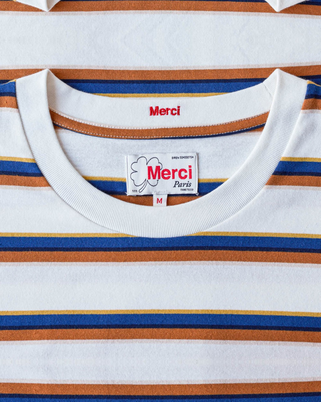 Merci - Vadim Stripes T-Shirt - Cream